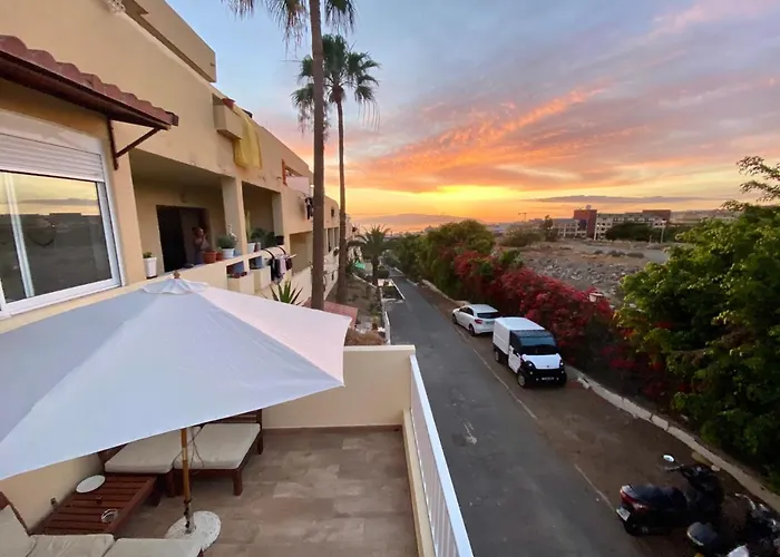 Loft Playa Torviscas,garaje Gratis , Recien Reformado 公寓 *