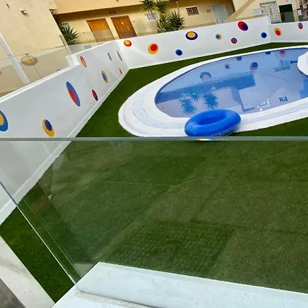 Loft Playa Torviscas,garaje Gratis , Recien Reformado דירה אדחה