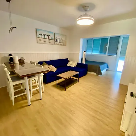 Loft Playa Torviscas,garaje Gratis , Recien Reformado Appartement